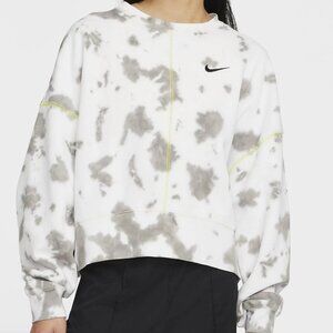 Nike Sportswear Tie Dye Oversize Crop Sweatshirt